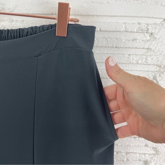 Sun Kim Andrea Pant Gray Travel Packable Trousers Size Medium - Picture 3 of 16